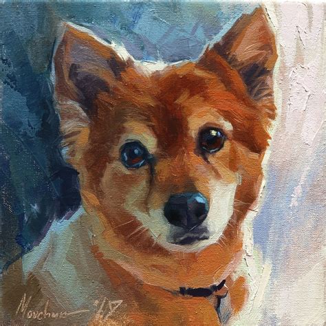 Custom Dog Oil Painting Custom Pet Portraits Animal Etsy