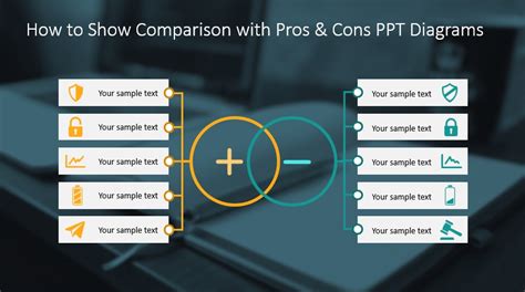 How To Show Comparison With Pros And Cons Ppt Diagrams Blog Creative