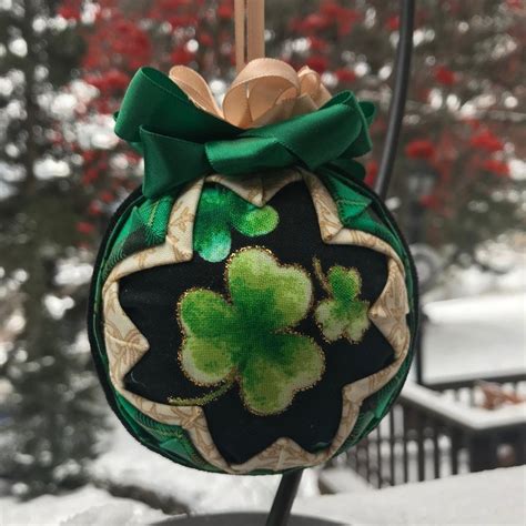 Christopher radko home spruce home christmas ornament. Luck of the Irish Ornament | Irish ornaments, Quilted ...