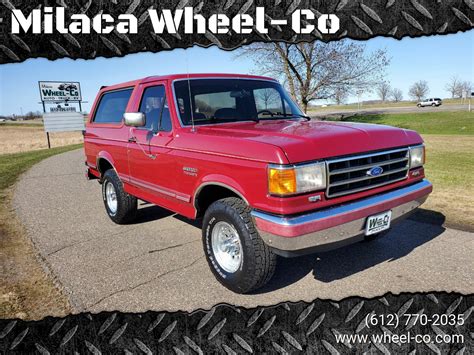 1991 Ford Bronco For Sale