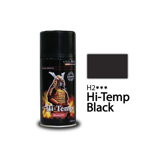 H2 Hi Temp Black High Temp Samurai Paint Philippines