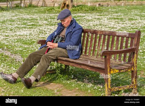 Old Man Sleeping On Chair Hi Res Stock Photography And Images Alamy
