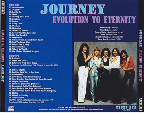 Journey Evolution To Eternity 2cdr Giginjapan