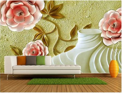 3d Customized Wallpaper Room Wallpaper Relief Fashion Mural Custom 3d
