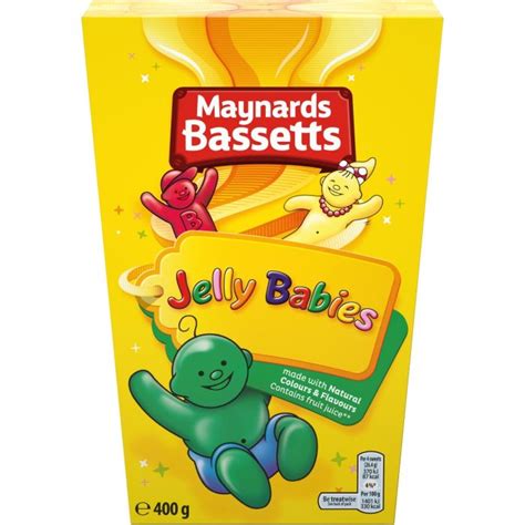 Bassetts Jelly Babies Box 400g Boxed Sweets Boxed Chocolates
