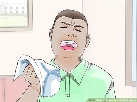 If you search how to make my voice raspy or hoarse on google, you'll come across some controversial speak loudly and start lowering your pitch until you notice your voice getting organically raspy with that vocal fried element. 3 Ways to Make Your Voice Hoarse - wikiHow