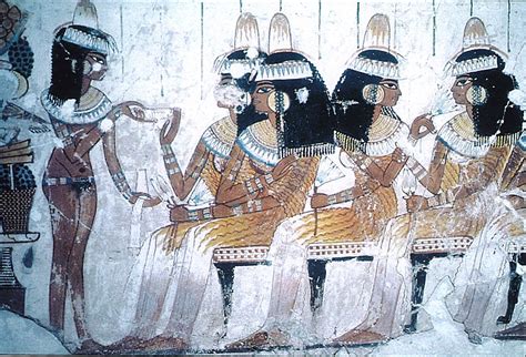 Funerary Banquet Ancient Egyptian Egyptian Art Egypt Art