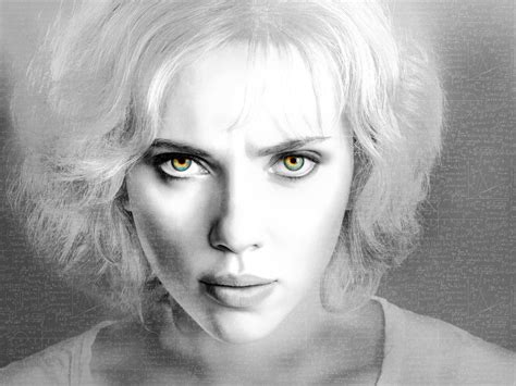Wallpaper Face Drawing Hair Nose Scarlett Johansson