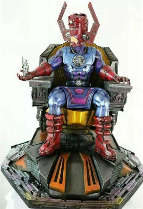 Galactus Silver Throne Statue Sculpture Art Nt Xm Sideshow Xm Prime 1