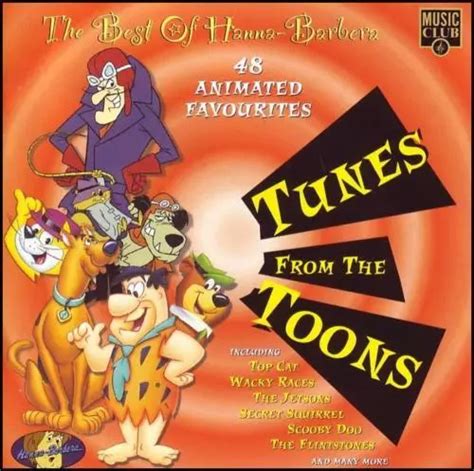 Hanna Barbera ~ Tv Cartoon Soundtrack Cd ~flintstones~jetsons~scooby