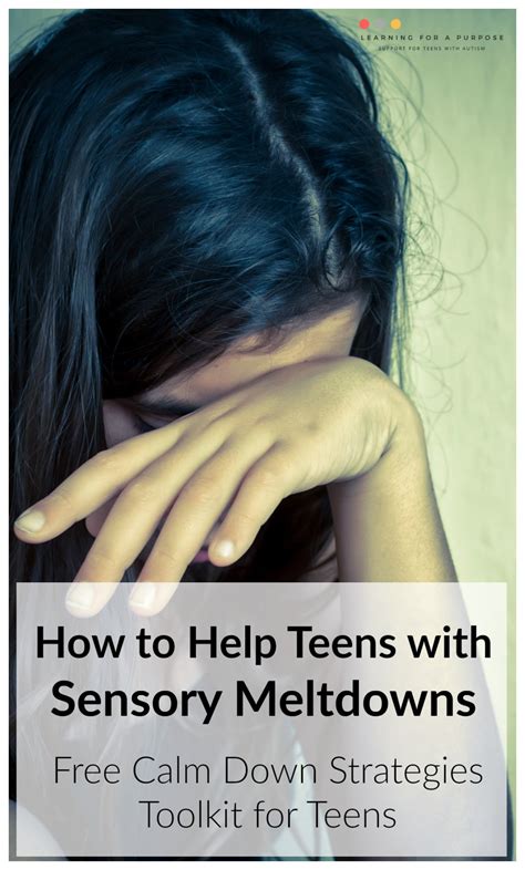 How To Help Teens With Sensory Meltdowns Learning For A Purpose