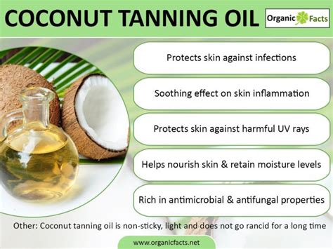 7 Incredible Benefits Of Using Coconut Oil For Tanning Organic Facts