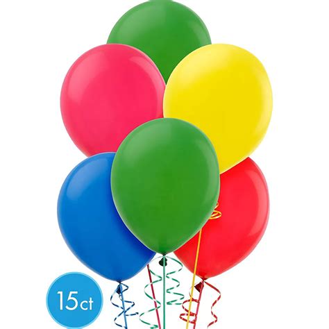 Balloon Time Large Helium Tank With 30 Balloons And Ribbon Party City