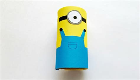 Minion Toilet Paper Roll Craft For Kids Mom Does Reviews