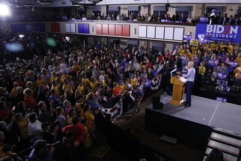 Joe biden asked at the top of the rally after viewers clearly heard an introduction. Former VP Joe Biden Holds First Rally Of His Presidential ...