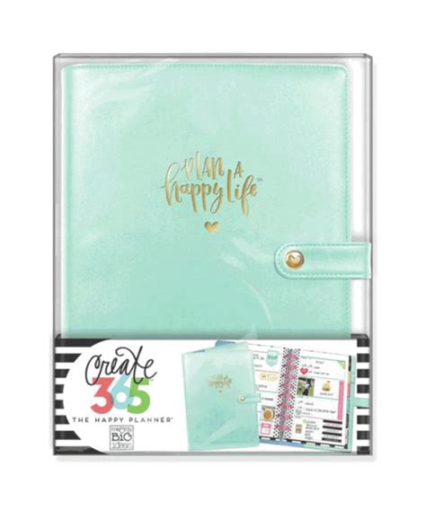 Mambi Happy Planner Deluxe Cover Mint Mini Suzy Stick It