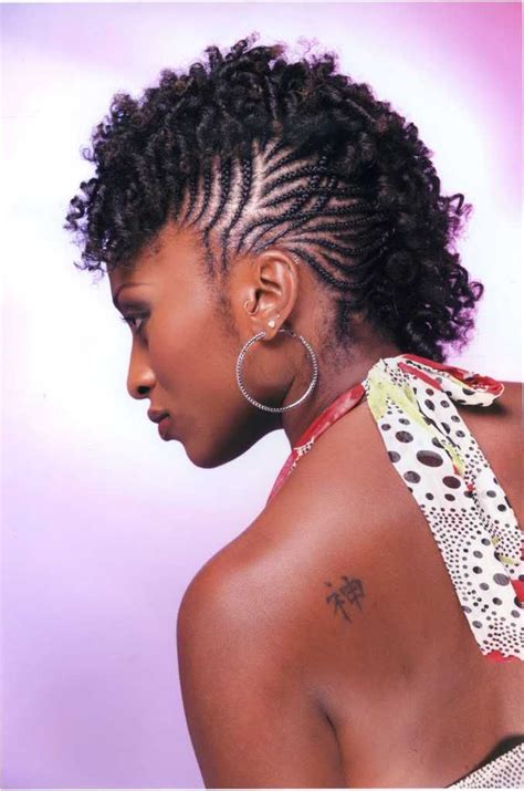 Braided Hairstyles Updo Mohawk Hairstyles For Women African Braids