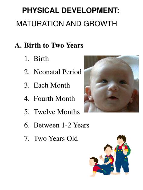 Ppt Physical Development Maturation And Growth Powerpoint
