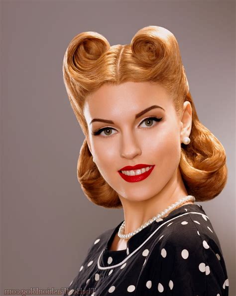 The choice of length was made between woman and hair stylist. 20 Photo of 1950 Medium Hairstyles