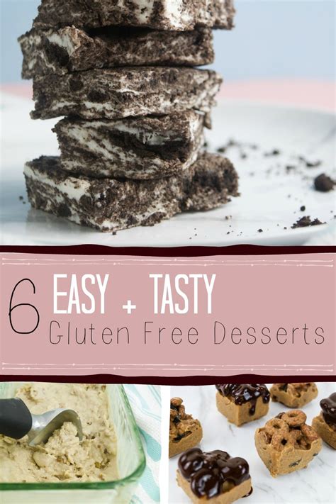 Try these recipes for sweet indulgences. 6 Easy Gluten Free Dessert Recipes • eatordrink