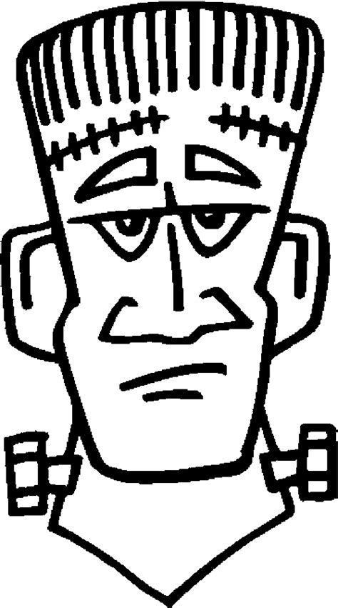 Frankenstein and funny head coloring page. 23 Best Frankenstein Coloring Pages for Kids - Updated 2018