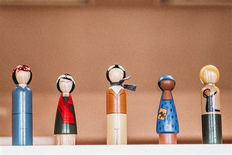 Maya Angelou Large Wooden Peg Doll Trailblazers Famous Etsy
