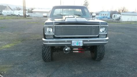 1977 Chevy pickup truck, 4 wheel drive, short bed, new ...