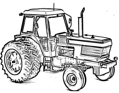 Image titleucwords mandala kleurplaat voor kinderen. Tractor Ford TW15 Coloring Page | Tractor coloring pages ...