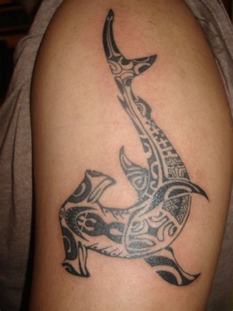 15 Awesome Tribal Shark Tattoos Only Tribal