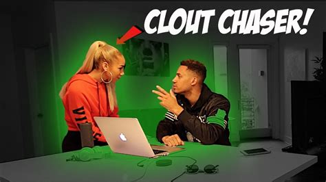 CLOUT CHASER PRANK ON BabeFRIEND YouTube