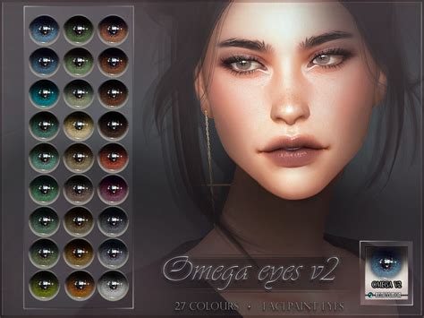 The Sims Resource Omega Eyes V2 Sims 4 Cc Eyes Sims 4 Makeup Cc