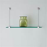 Pictures of Floating Glass Cable Shelf