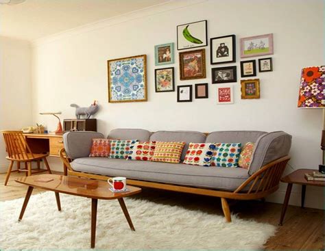 Stylish Living Room Designs Ideas In Retro Style