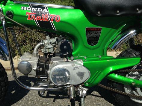 See our full honda ct70 review. Original 1971 Honda CT70H 4 speed 934 miles. CT70 CT Z50 ...