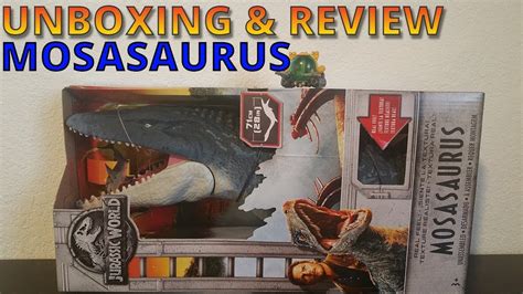 Mosasaurus Review And Unboxing Jurassic World Fallen Kingdom Youtube