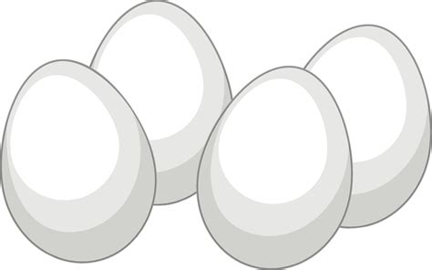 Many White Eggs On White Background 1970174 Vector Art At Vecteezy