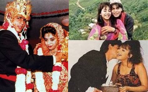 25th wedding anniversary shah rukh khan and gauri khan s rare old pictures
