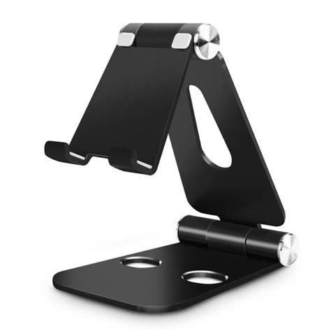 Universal Foldable Aluminum Desktop Desk Stand Phone Pad Mount