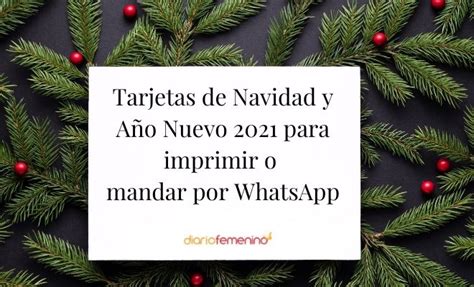 Tarjetas De Navidad Y Año Nuevo 2021 Para Imprimir O Mandar Por Whatsapp