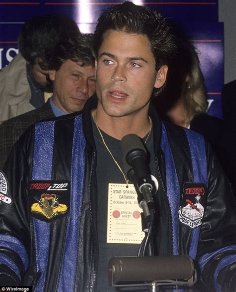 Rob Lowe Is In High Spirits Despite His Own Scandalous Past At Sex Tape Premiere Daily Mail Online