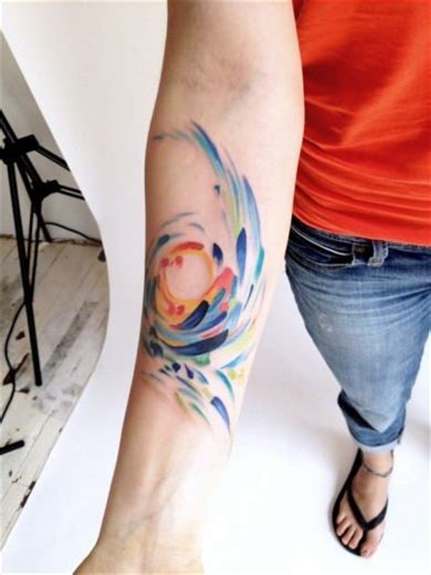 Amanda Wachob Takes Abstract Art To Skin In This Floral Or Feathery