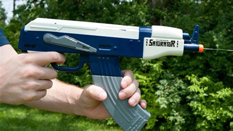 Win The Back Yard Arms Race With The Saturator Ak 47 Automatic Water Gun