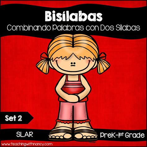 Bisilabas Set 2 | Teaching with Nancy