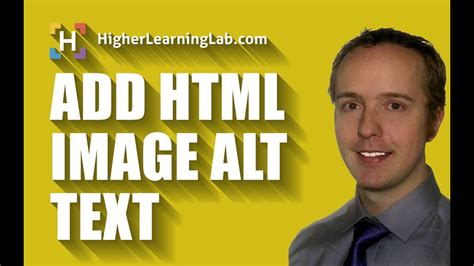 Image Alt Text In Html Image Tags Youtube