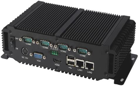 Low Price Intel Atom With 6com And 4usb And 2lan Ports Fanless