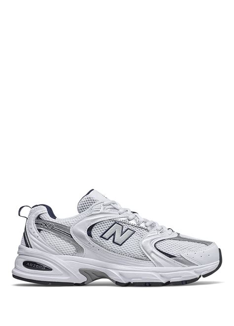 New Balance 530 Beyaz Logolu Kadın Sneaker Mavi Beyaz