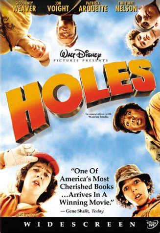 The builders had cut holes into the soft stone to support the ends of the beams. LME 518 Reading Journal: Book to Movie: Holes