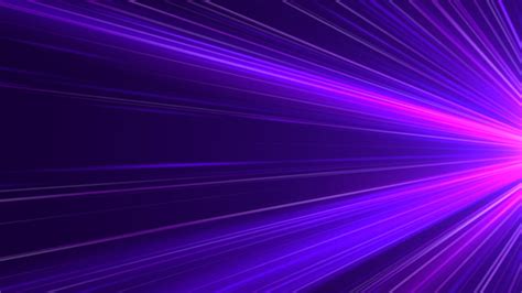 Abstract Purple Laser Streak Light On Black Background Digital Art By