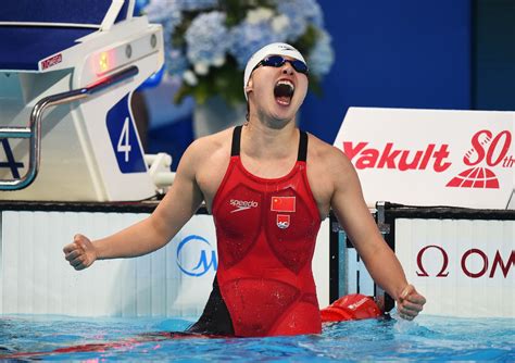 who is fu yuanhui this chinese olympic swimmer looks like the happiest athlete