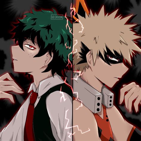 Villain Au Villain Deku Hero